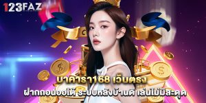 บาคาร่า168 เว็บตรง ฝากถอนออโต้ ระบบหลังบ้านดี เล่นไม่มีสะดุด