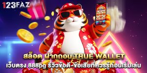 สล็อต ฝากถอน true wallet เว็บตรง 888pg รีวิวข้อดี-ข้อเสียที่ควรรู้ก่อนเริ่มเล่น