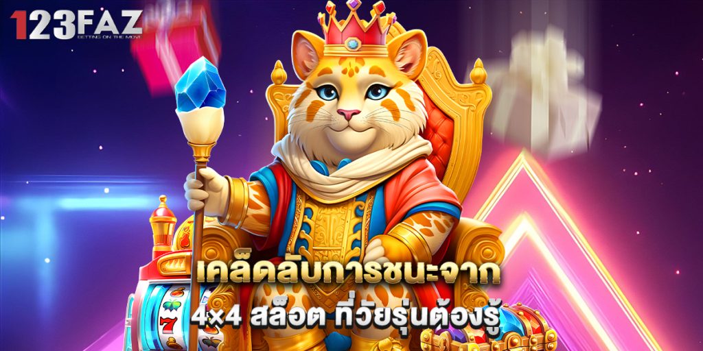 เคล็ดลับการชนะจาก 4×4 สล็อต ที่วัยรุ่นต้องรู้